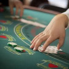 Mobile Blackjack table login and seating interface on olxhoki